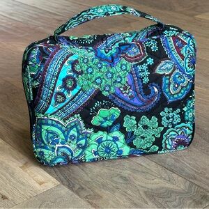 Vera Bradley Blue and Green Paisley Tablet Bible Bag